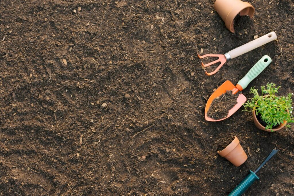 tools pots with plants soil 1.jpg