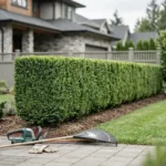 splendid landscaping service blog featured hedge trimming in langley when how often and what it costs A